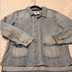 Old Navy denim button down.